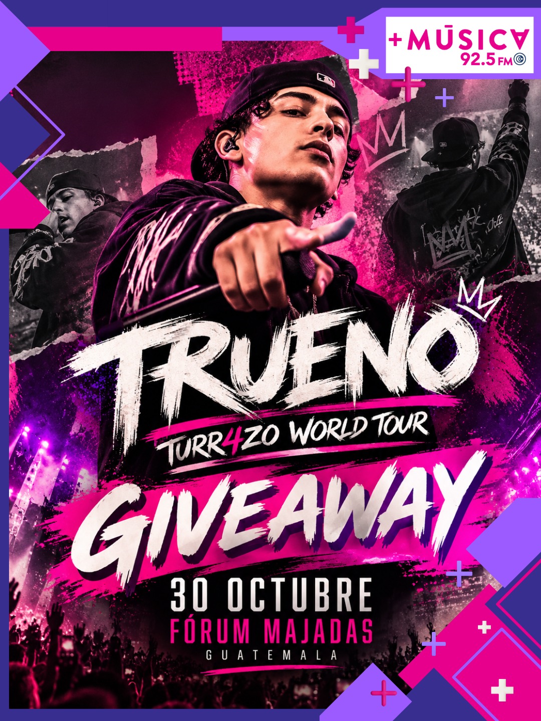 ¡MÁS MÚSICA TE LLEVA A VER A TRUENO!